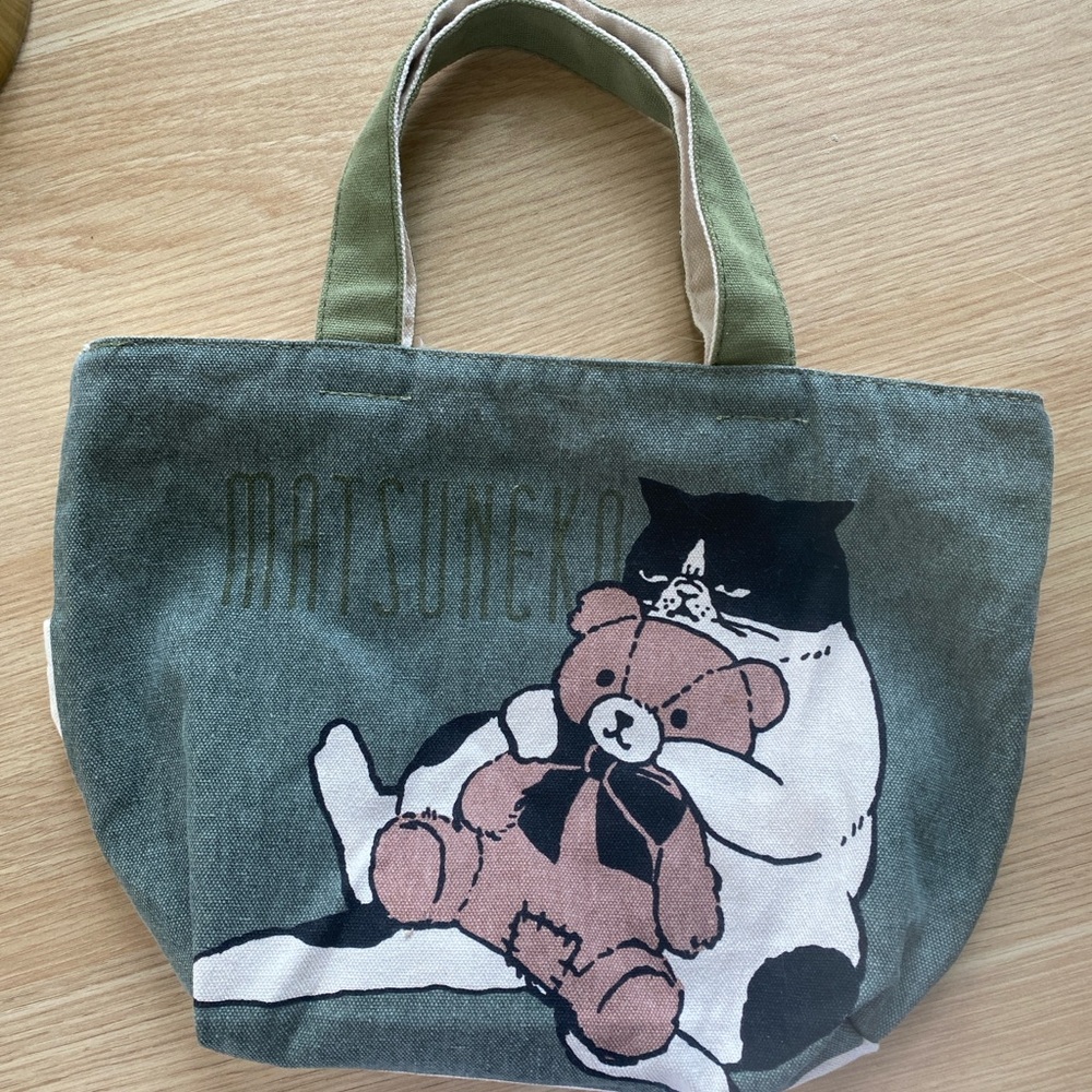 Matsuneko Lunch Tote Japan GUC